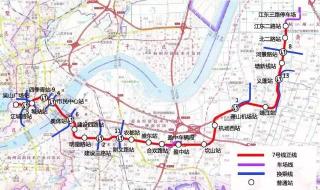 杭州地铁2号线线路图